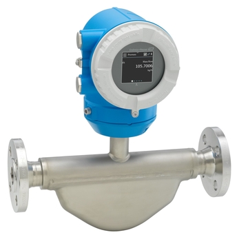 Picture of Coriolis flowmeter Proline Promass K 10 for multivariable measurement in utilities