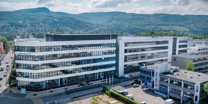 A building full of know-how: The office in Reinach, Switzerland